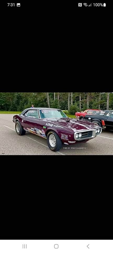 1968 Pontiac Firebird Drag Car D And E Stock Automatic