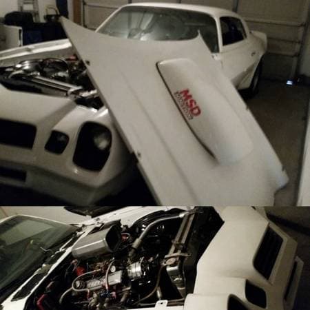 1981 Camaro Z28 Pro Street Supercharged 540 BBC Carbon Fiber Rac