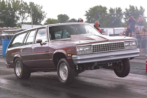1983 Chevy Malibu Wagon Drag Car