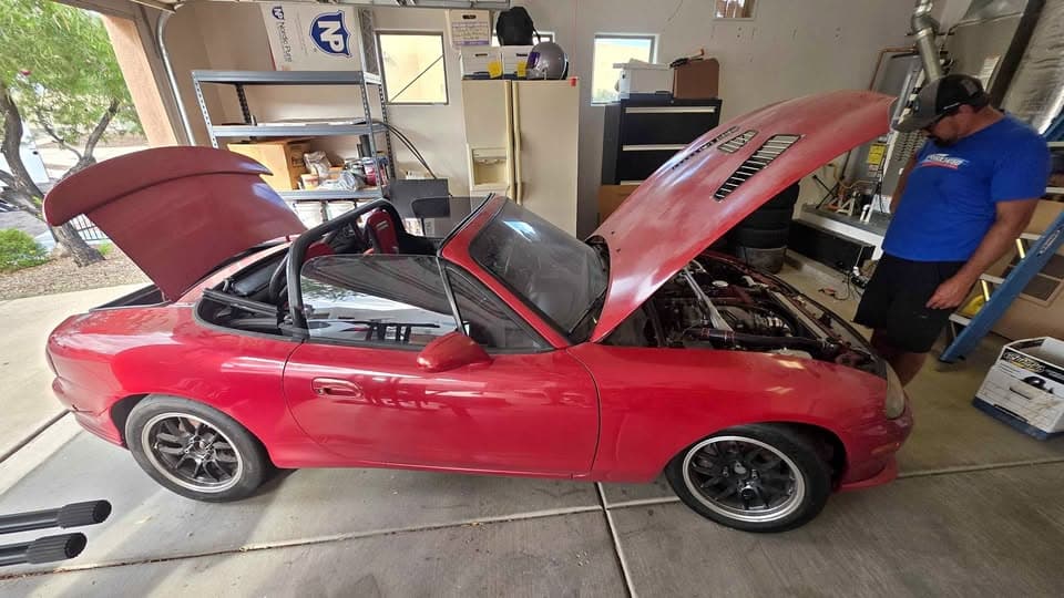 2004 Mazdaspeed Miata Built Turbo 220 WHP AFCO Wilwood Hard Dog