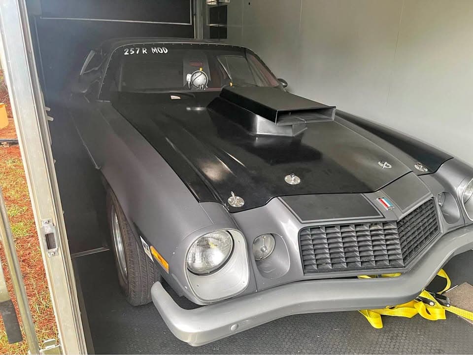 1977 Camaro Drag Car & Race Trailer