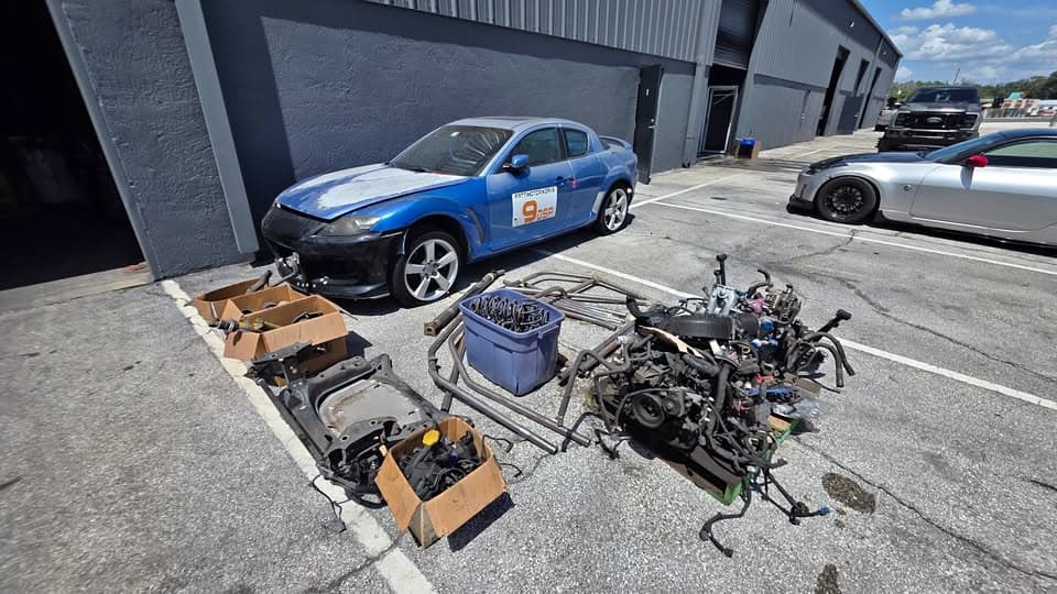 2005 Mazda RX8 Champ Car Le Mans Drift Car Project